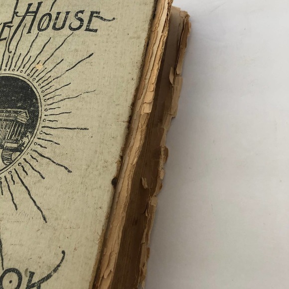 The White House CookBook Cook Book 1916 Edition Collectible - Picture 9 of 9